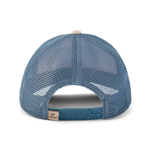 Life is Good Clean Flag Trucker Hat