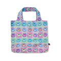 Life is Good Roll and Go Checkered Smiles Tote Bag
