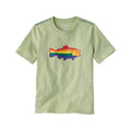 L.L.Bean Kids' Rainbow Trout Glow-in-the-Dark Short Sleeve Graphic T-Shirt