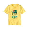 L.L.Bean Kids' Camp Dog Glow-in-the-Dark Short Sleeve Graphic T-Shirt