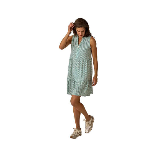 Carve Designs Women's Nellie Linen Sleeveless Dress
