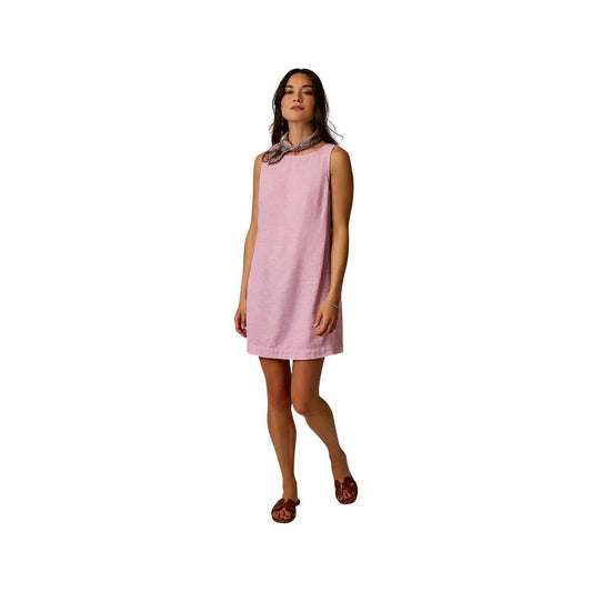 Carve Designs Women's Scottie Linen Sleeveless Dress