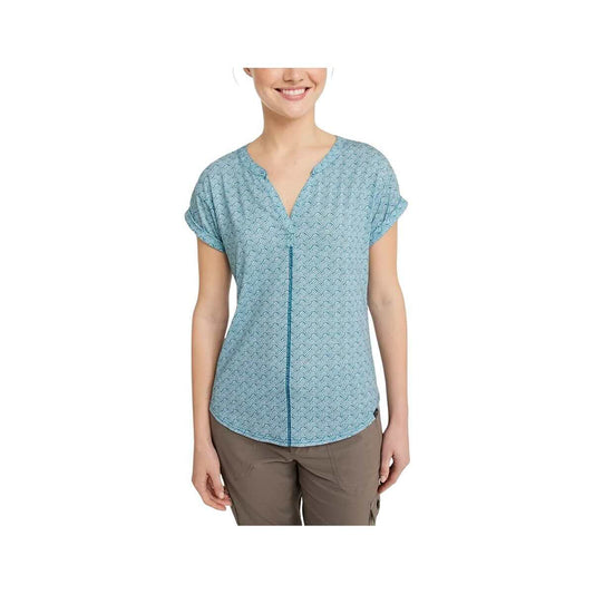 L.L.Bean Women's Short Sleeve Splitneck Streamside T-Shirt