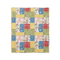 Peking Handicraft Farmhouse Floral Throw