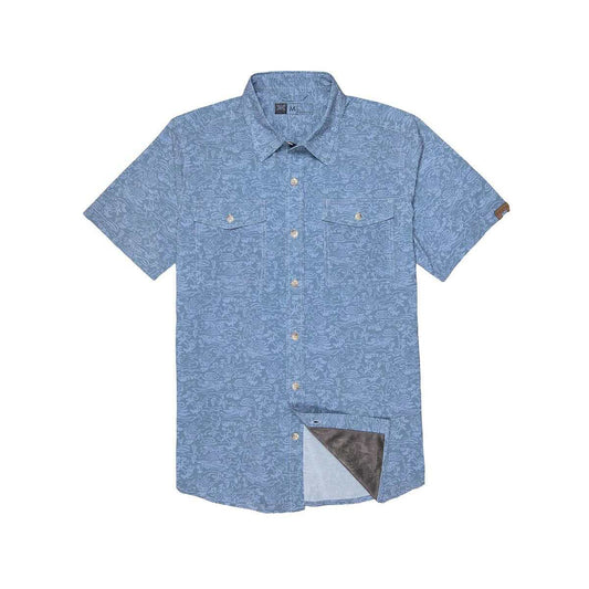 Dakota Grizzly Men's Rowan Short Sleeve Button Up Shirt