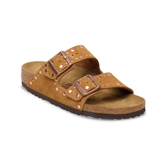 Birkenstock Women's Arizona Rivets Suede Sandals