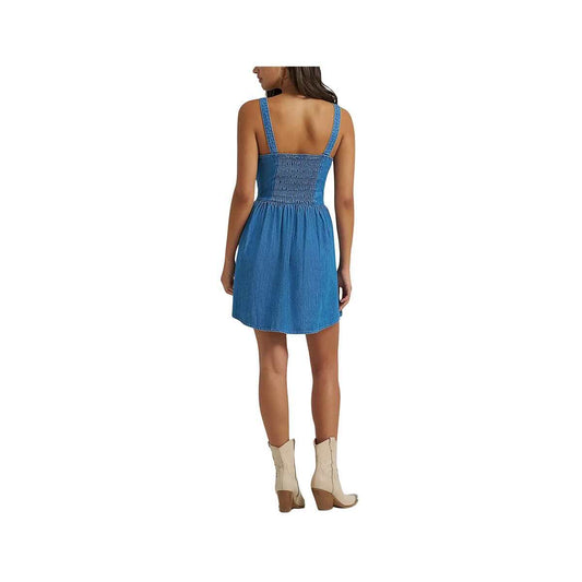 Wrangler Women's Princess Waist Denim Tank Dress