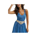 Wrangler Women's Princess Waist Denim Tank Dress