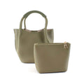 Pretty Persuasions Small Tote Crossbody Bag with Cosmetic Pouch