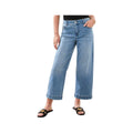 Tribal Sportswear Women's Audrey Hugging Crop Wide Leg Boundless Stretch Jeans