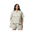 Columbia Women's Sucker for Summer Print Short Sleeve Shirt - Curvy