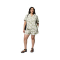 Columbia Women's Sucker for Summer Print Short Sleeve Shirt - Curvy