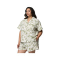 Columbia Women's Sucker for Summer Print Short Sleeve Shirt - Curvy