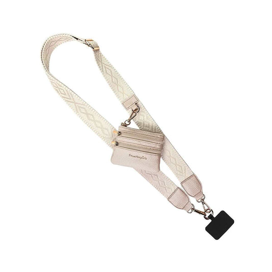 Save the Girls Clip & Go Classic Strap with Zippered Pouch