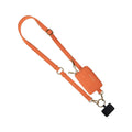 Save The Girls Clip & Go Brushed Vegan Leather Phone Strap with Pouch