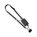 Save The Girls Clip & Go Brushed Vegan Leather Phone Strap with Pouch