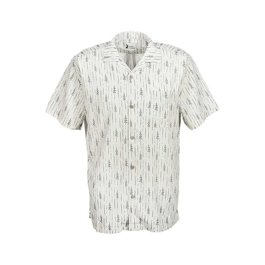 Jack + Sage Men's Pine Stripes Short Sleeve Cabana Shirt