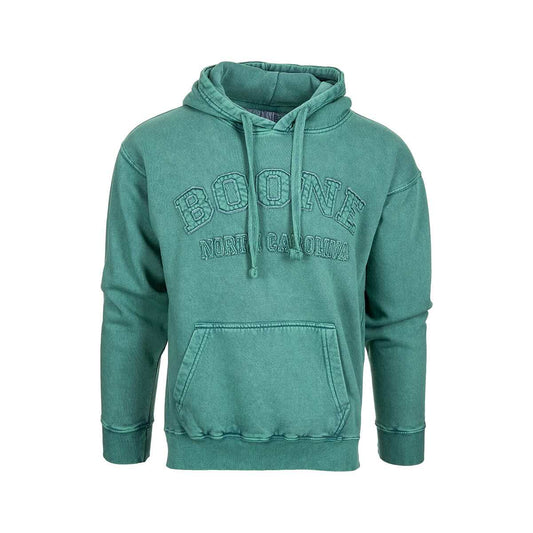 Bay Pointe Boone Acid Wash Applique Pullover Hoodie