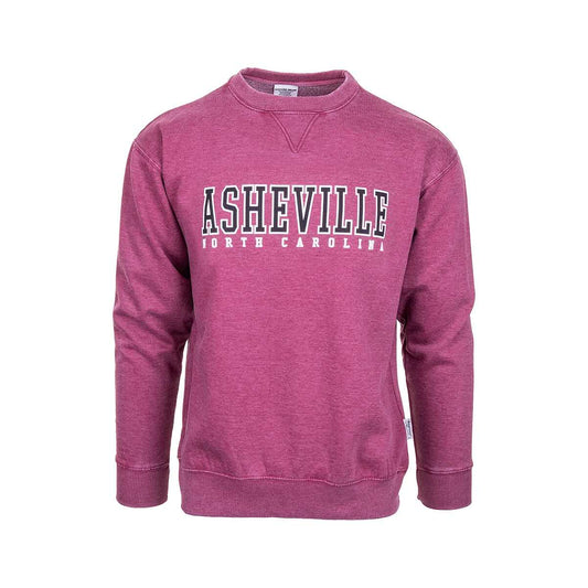 Bay Pointe Asheville Burnwash Varsity Style Sweatshirt