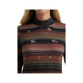 Wrangler Women's Rambling Ridge Mock Neck Top