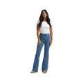 Wrangler Women's Bespoke High Rise Flare Jeans with Pocket Detail