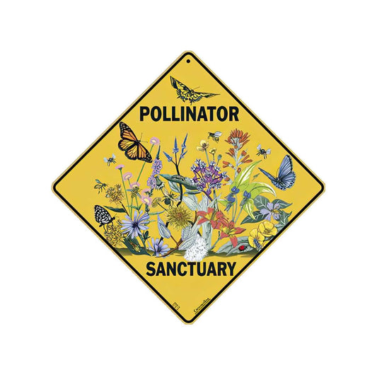 Atlas Screen Printing Pollinator Sanctuary Sign