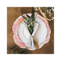 Davanti Pink Rose Round Placemat