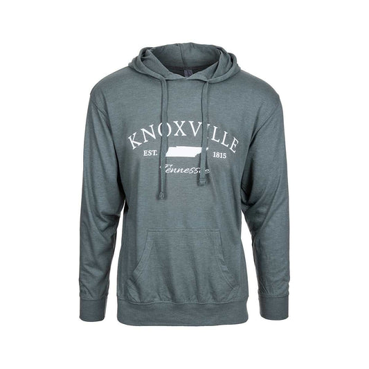 Bay Pointe Knoxville Tennessee State Hooded Long Sleeve T-Shirt