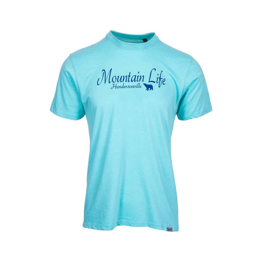 Bay Pointe Hendersonville Mountain Life Bear Burnwash Short Sleeve T-Shirt