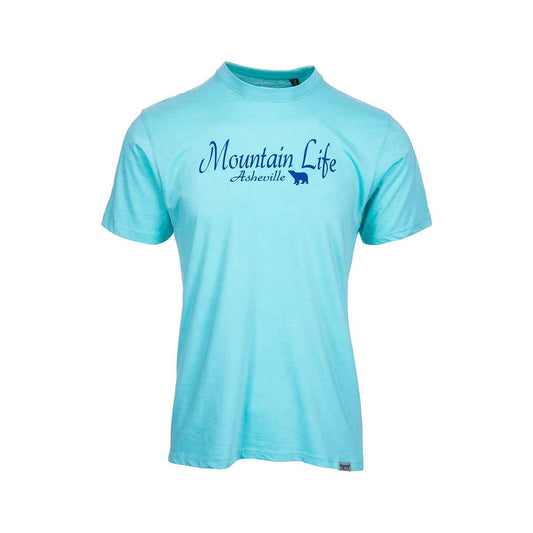 Bay Pointe Asheville Mountain Life Bear Burnwash Short Sleeve T-Shirt