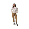 Columbia Women's Clemson Collegiate Hart Mountain Quilted Crew Sweatshirt