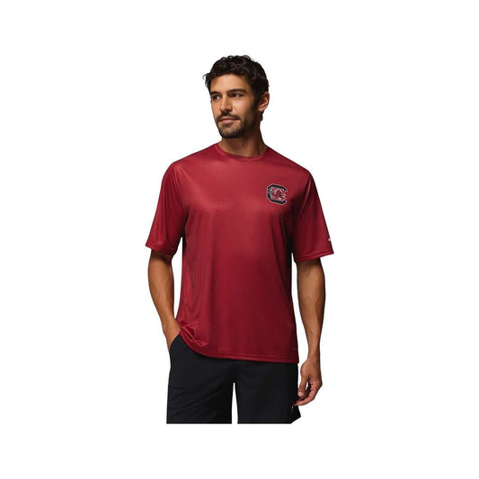 Columbia Men's University of South Carolina Collegiate PFG Terminal Tackle Short Sleeve Shirt