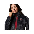 Columbia Women's University of South Carolina Collegiate Fire Side II Sherpa Full Zip Jacket, Shark, alternate view 4