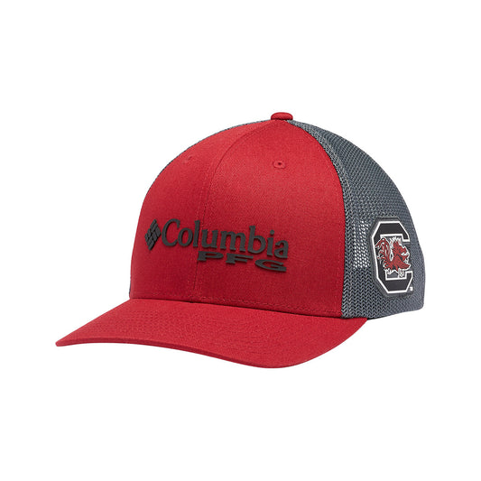 Columbia University of South Carolina Collegiate PFG Mesh Snap Back Ball Cap
