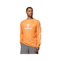 Columbia Men's University of Tennessee Collegiate PFG Terminal Tackle Heather Long Sleeve Shirt