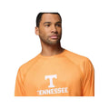 Columbia Men's University of Tennessee Collegiate PFG Terminal Tackle Heather Long Sleeve Shirt