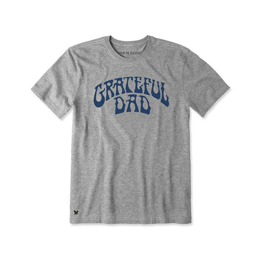 Life is Good Men's Grateful Dad Short Sleeve Crusher T-Shirt