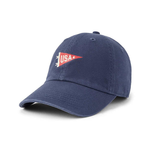 Life is Good USA Pennant Embroidered Chill Cap
