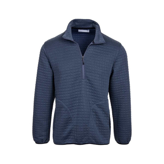 Free Fly Men's Downvalley Quarter Zip Pullover, Storm Cloud