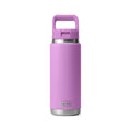 YETI Rambler 26 Ounce Water Bottle with Colo-Blocked Straw Cap