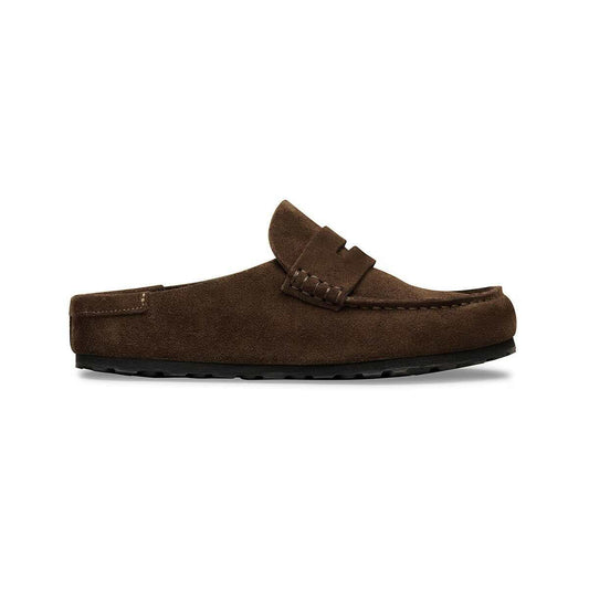 Birkenstock Women's Naples Wrapped Suede Leather Clogs