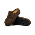 Birkenstock Women's Naples Wrapped Suede Leather Clogs