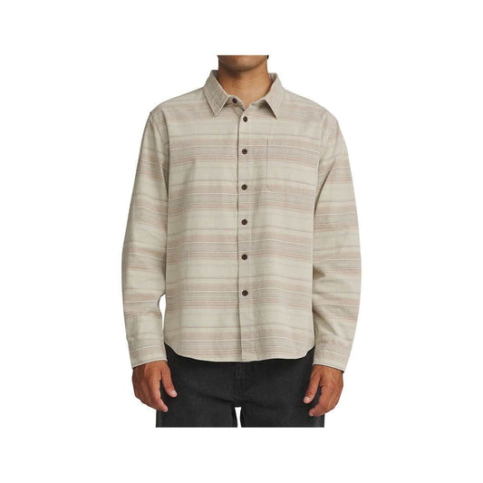 Katin Men's Stevie Long Sleeve Corduroy Shirt, Pelican