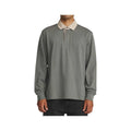 Katin Men's Ronan Long Sleeve Polo Rugby Shirt, Graphite