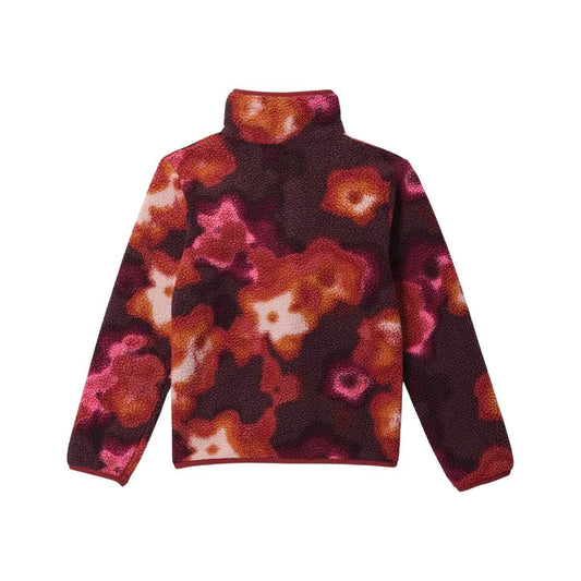 Columbia Kids' Helveta II Printed Half Snap Fleece Pullover