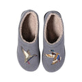 L.L.Bean Men's Daybreak Slippers, Graphite Mallard, alternate view 1