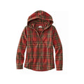 L.L.Bean Women's Scotch Plaid Relaxed Zip Hoodie