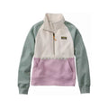 L.L.Bean Women's Mountain Classic Half-Zip Colorblock Sweatshirt