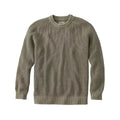 L.L.Bean Men's Sunwashed Textured Cotton Crewneck Sweater