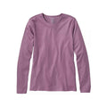 L.L.Bean Women's Pima Cotton Long Sleeve Crewneck T-Shirt